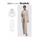 Habit jakke og bukser også plusmode Simplicity snitmønster 9227