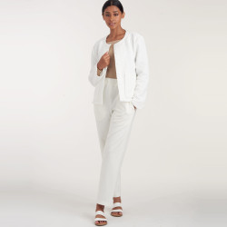 Kort jakke og bukser også plusmode Simplicity snitmønster 9228