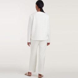 Kort jakke og bukser også plusmode Simplicity snitmønster 9228