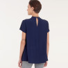 Bluse m/læg også plusmode Simplicity snitmønster 9231