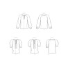 Bluse også plusmode Simplicity snitmønster 9233