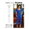 Jumpsuit også plusmode Simplicity snitmønster 9234