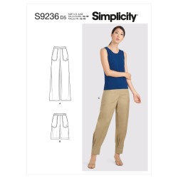 Bukser og shorts Simplicity snitmønster 9236