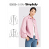 Løs jakke Simplicity snitmønster 9239