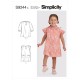 Pige kjole Simplicity snitmønster 9244