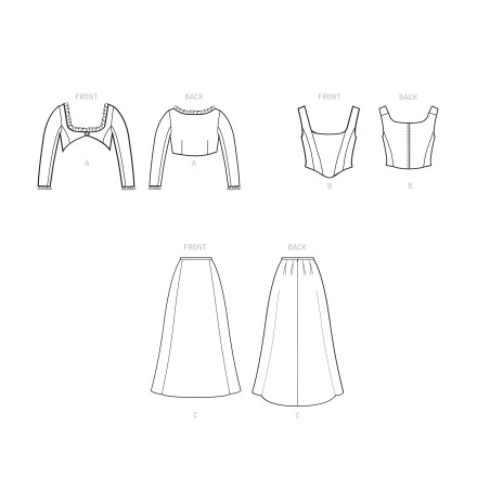 Fantasy & Cosplay voksen kostume Simplicity snitmønster 9247