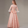 1800`tal kjole voksen kostume Simplicity snitmønster 9251