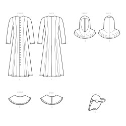 Fantasy & Cosplay voksen kostume Simplicity snitmønster 9253