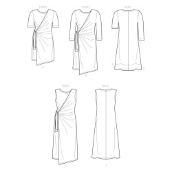 Tunika og kjole plusmode Simplicity snitmønster 9259