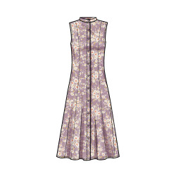 Skjortekjole også plusmode Simplicity snitmønster 9260