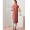 Kjole også plusmode Simplicity snitmønster 9262