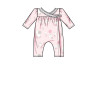 Natdragt og natkjole babytøj Simplicity snitmønster 9283