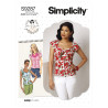 Bluse Simplicity snitmønster 9287