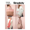 Strandtaske Simplicity snitmønster 9298