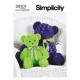 Teddybjørne Simplicity snitmønster 9307