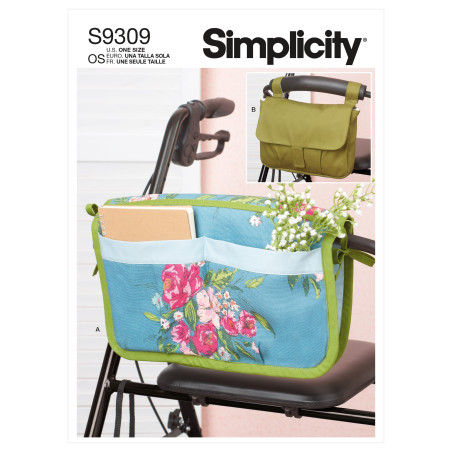 Taske til  rollator Simplicity snitmønster  9309