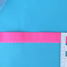 Elastik 30 mm med kant Fuchsia