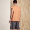 T-shirt og shorts  herre snitmønster simplicity 9314