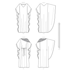 Kaftan snitmønster Simplicity 9323