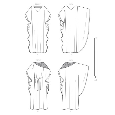 Kaftan snitmønster Simplicity 9323