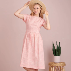 Kjole m/lommer snitmønster Simplicity 9324