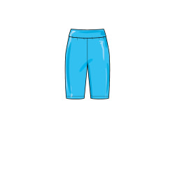 Shorts og nederdel snitmønster Simplicity 9336