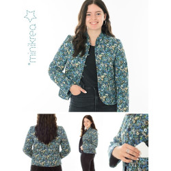 Quiltet Jakke  Minikrea snitmønster 70575