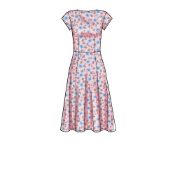 Kjole m/slids New look snitmønster 6696