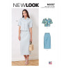 Skjorte og nederdel New look snitmønster 6697