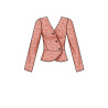 Peplum bluse  New look snitmønster 6700