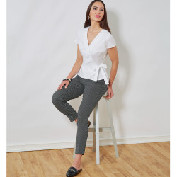 Peplum bluse  New look snitmønster 6700