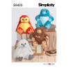 Tøjdyr Simplicity snitmønster 9423