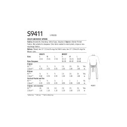 Forklæde mor/datter Simplicity snitmønster 9411