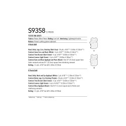 Quiltet børnetæppe Simplicity snitmønster 9358 OS