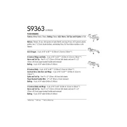 Tøjdyr Drage Simplicity snitmønster 9363 OS