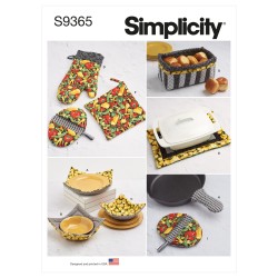 Ting til køkkenet Simplicity snitmønster 9365 OS