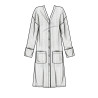 Cardigan  med lommer Simplicity snitmønster 9373 A