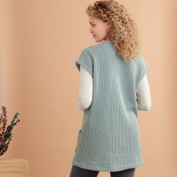 Lang vest Simplicity snitmønster 9374 A