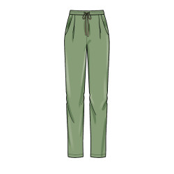 Bukser m/opsmøg  også plusmode Simplicity  snitmønster 9376