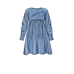 Kjole m/hætte Simplicity snitmønster 9380 A