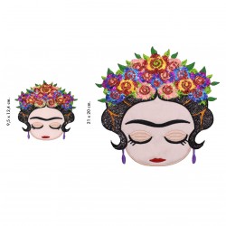 Frida Kahlo strygemærke