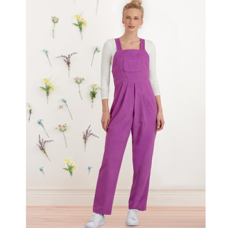 Overall også plusmode Simplicity snitmønster 9382