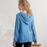 Hættetrøje/bluse også plusmode Simplicity snitmønster 9384