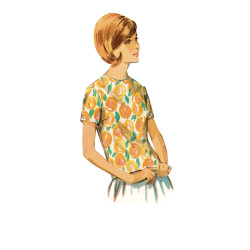 1960ér Vintage  bluse  Simplicity snitmønster 9386