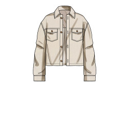 Unisex jakke og frakke Simplicity snitmønster 9388 A