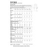 Unisex jakke og frakke Simplicity snitmønster 9388 A