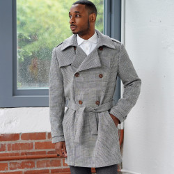 Herre Trench Coat Simplicity snitmønster 9389