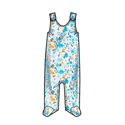 Babytøj  Simplicity snitmønster 9390 A 