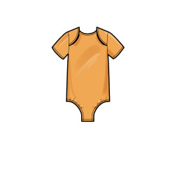 Babytøj  Simplicity snitmønster 9390 A 