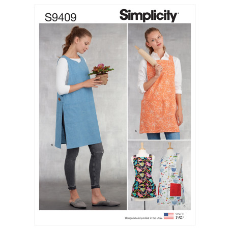 Forklæde Simplicity snitmønster 9409 A